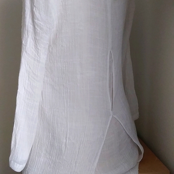 White Embroidered Dress - Picture 7 of 9